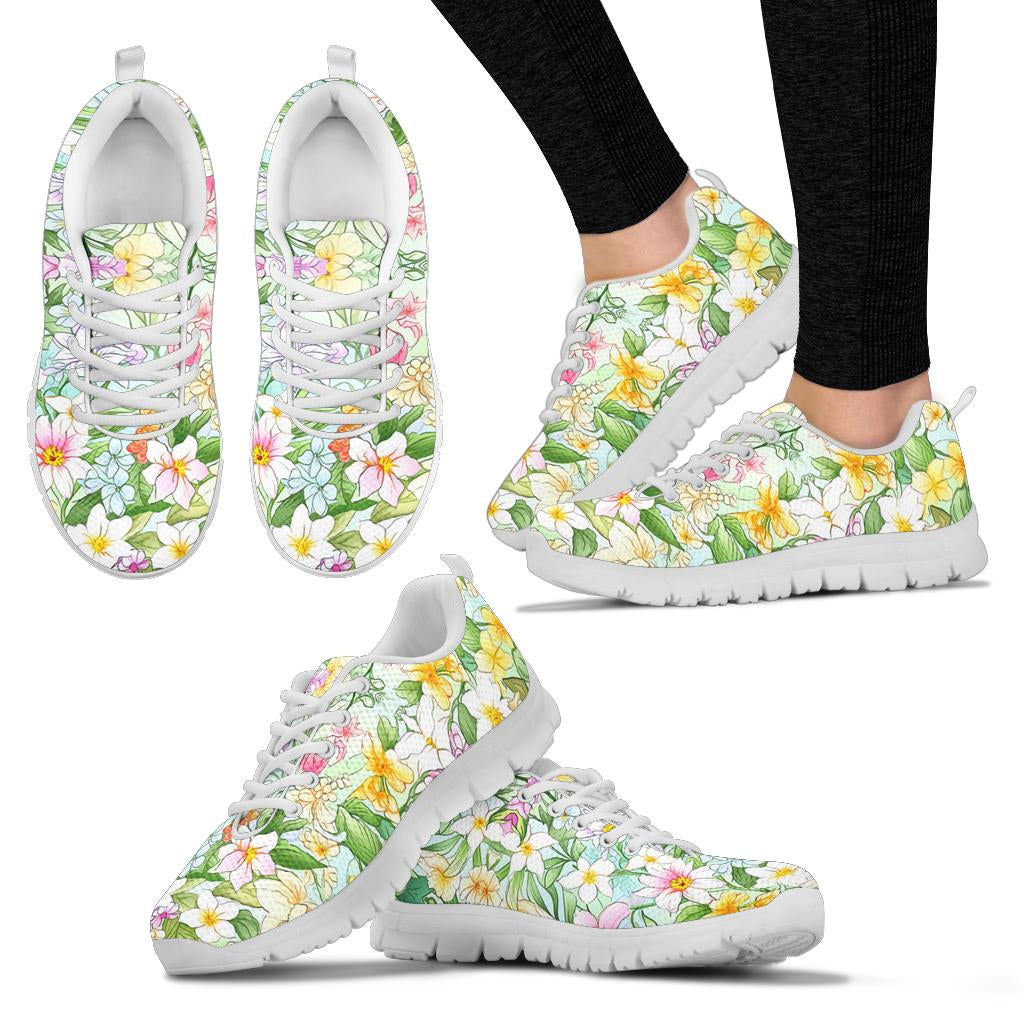 Spring Flowers Women's Sneakers