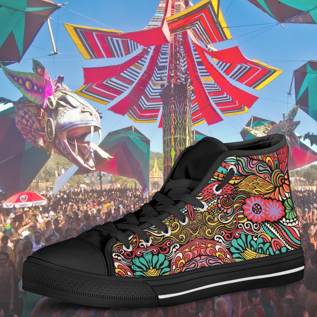 Happy colors | Women's high top shoes 