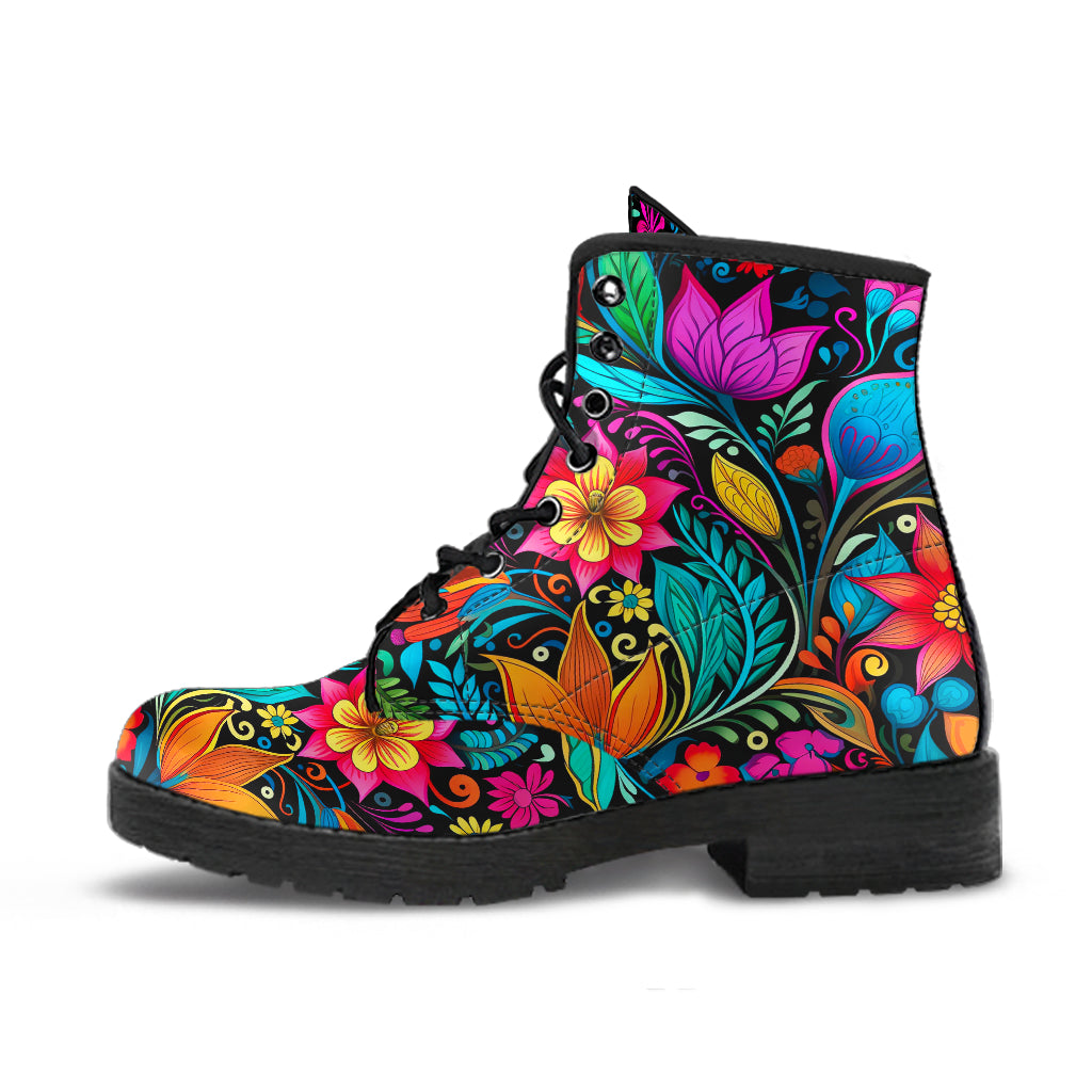 Happy floral boots