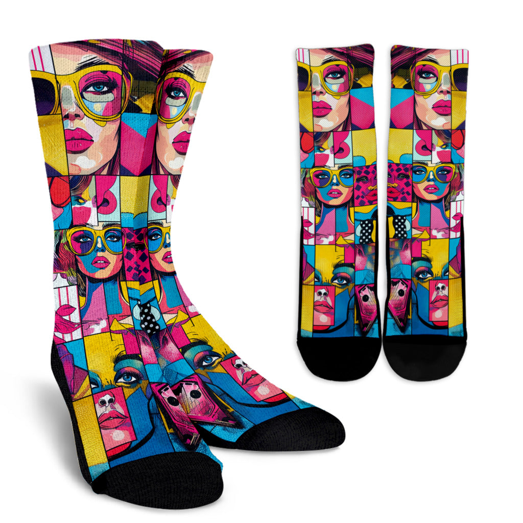 🎁 Pop Art Socks (100% off)