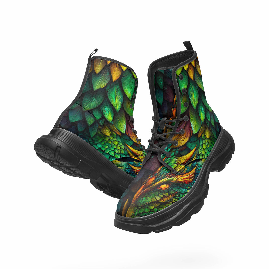 Dragon Chunky Boots
