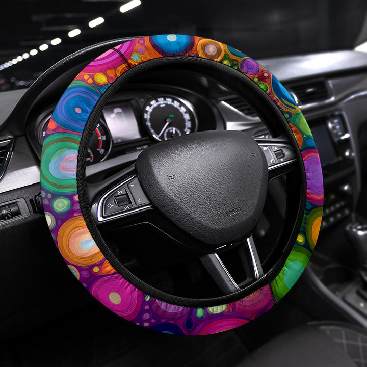 🎁 Playful Dots Steering Wheel Cover (100% off)