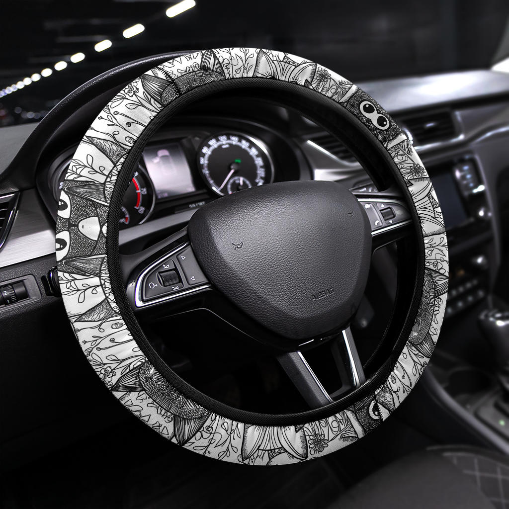 🎁 Cats Doodle Steering Wheel Cover (100% off)