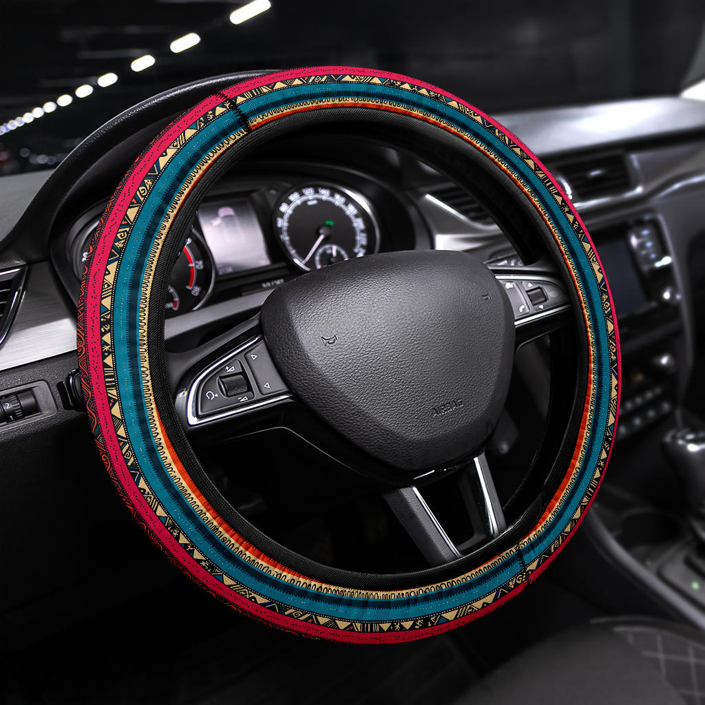 🎁 Boho Stripes Steering Wheel Cover (100% off)