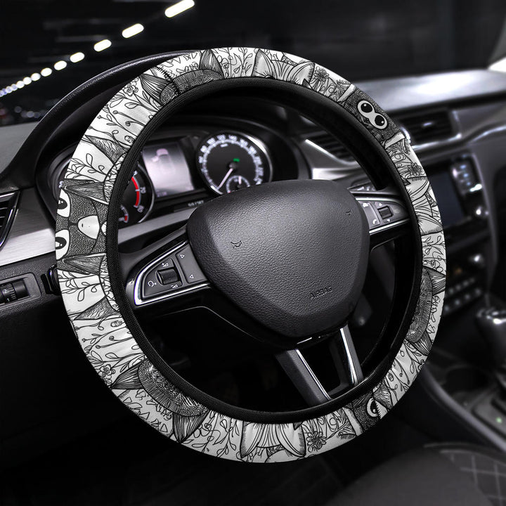 🎁 Cats Doodle Steering Wheel Cover (100% off)