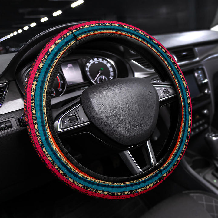 🎁 Boho Stripes Steering Wheel Cover (100% off)