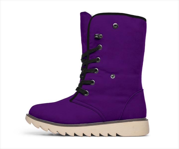Purple Polar Boots