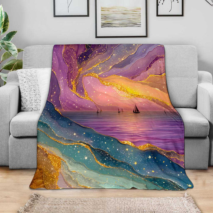 Sunset Premium Blanket