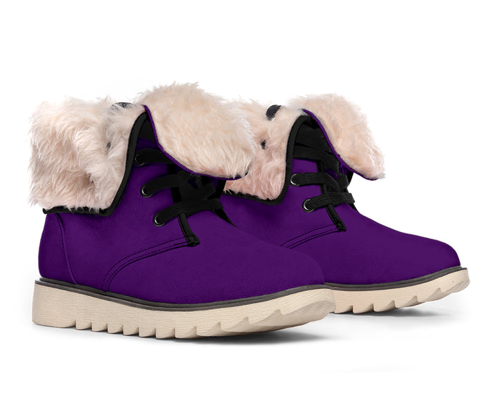 Purple Polar Boots
