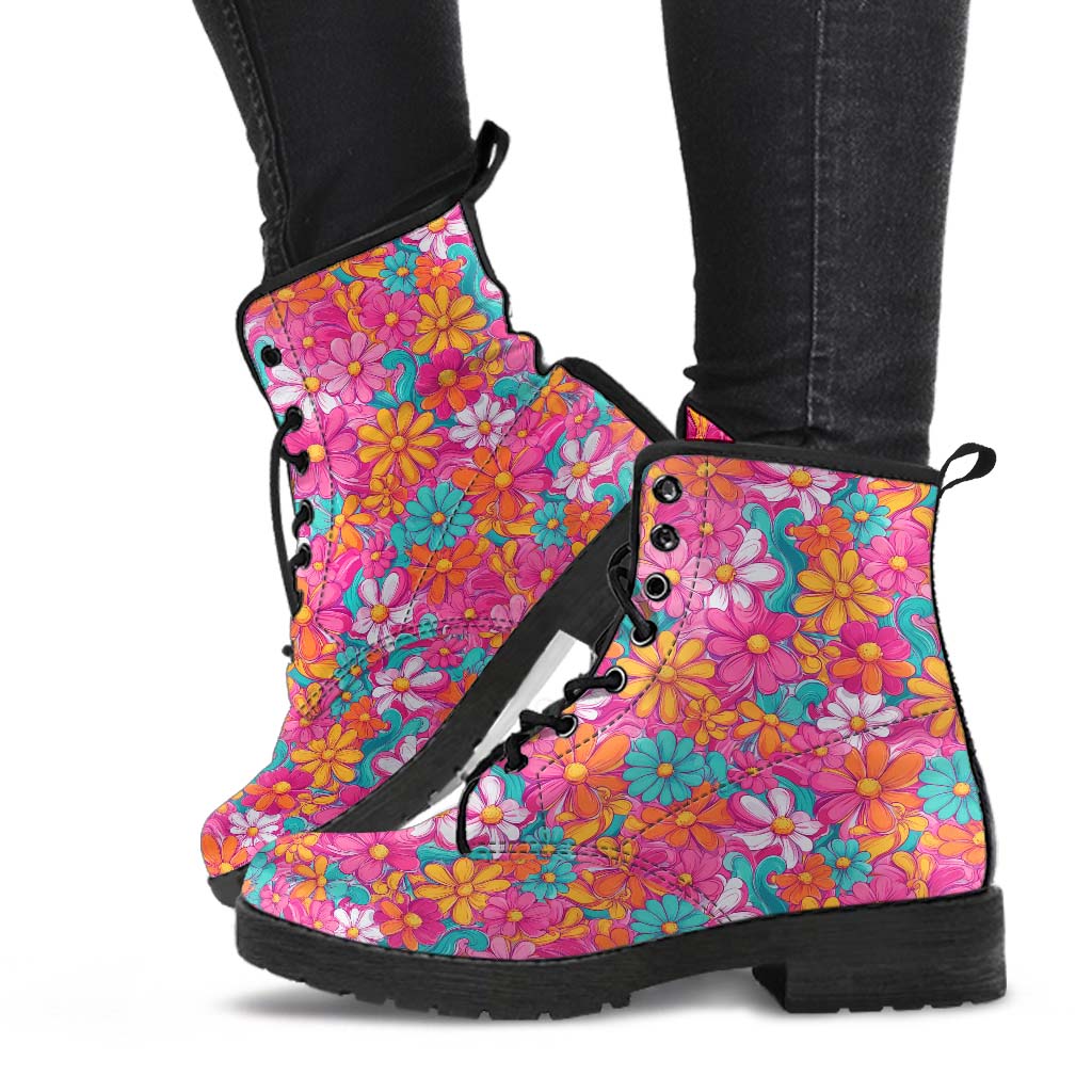 Hippie Floral Classic Boots