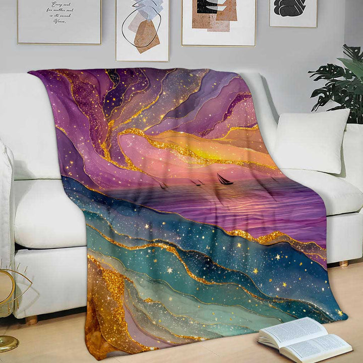 Sunset Premium Blanket