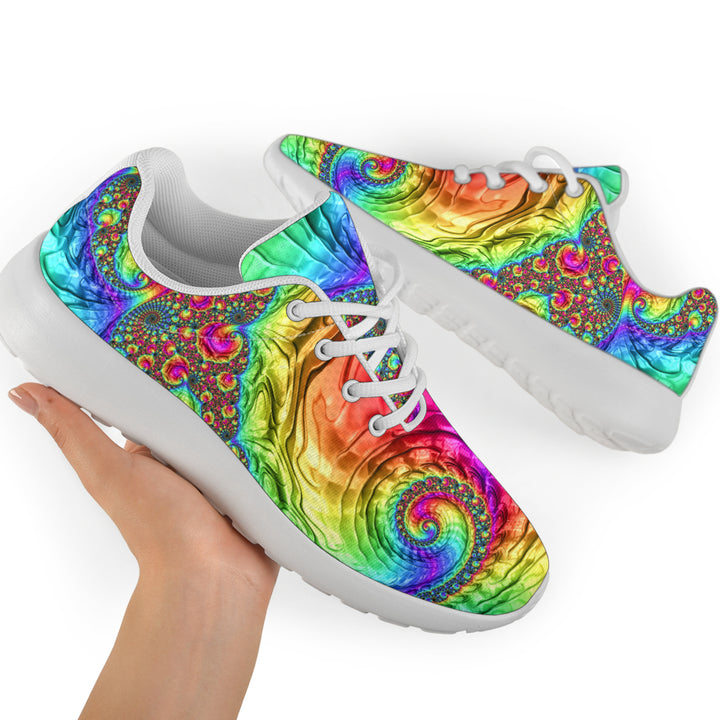 Happy rainbow sport sneakers