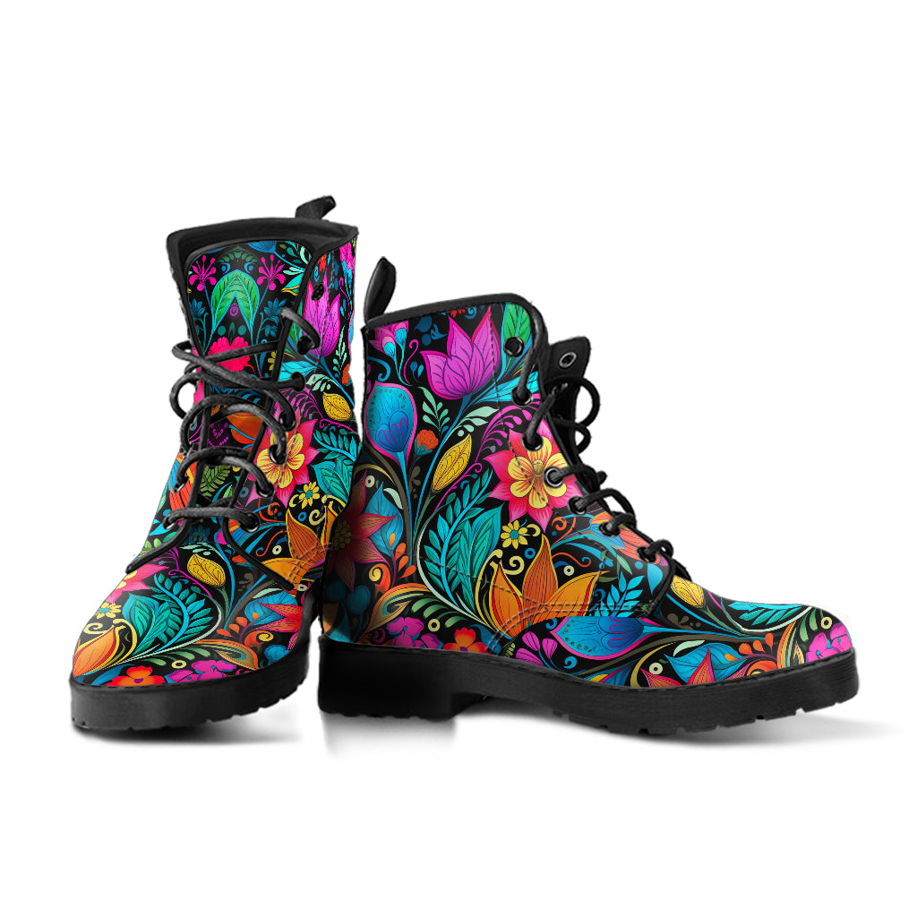 Happy floral boots