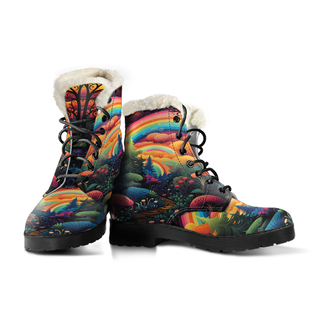 Magic forest winter boots