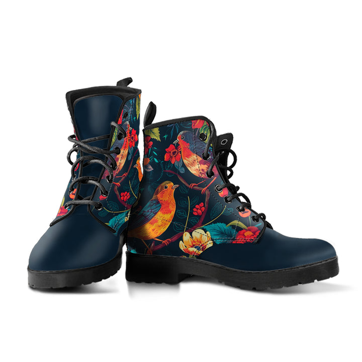 Floral Birds Boots