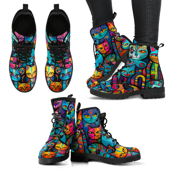 Cats Doodle Boots