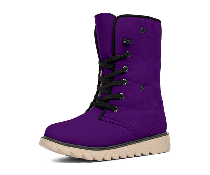 Purple Polar Boots