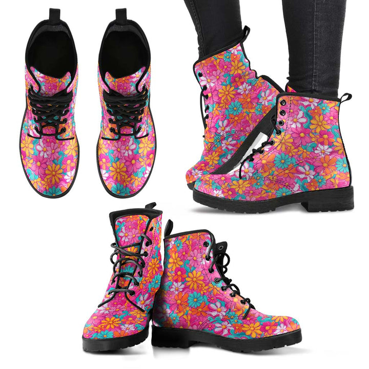 Hippie Floral Classic Boots