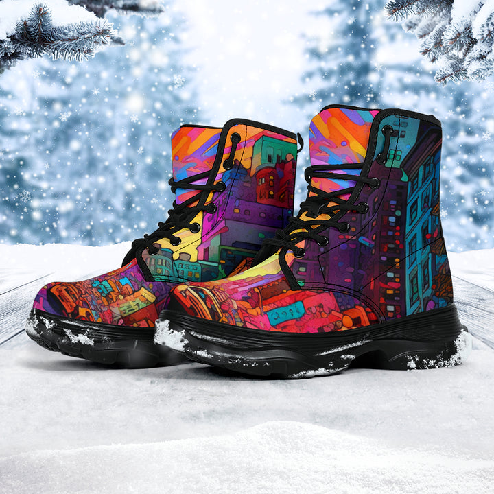 New York City Chunky Boots