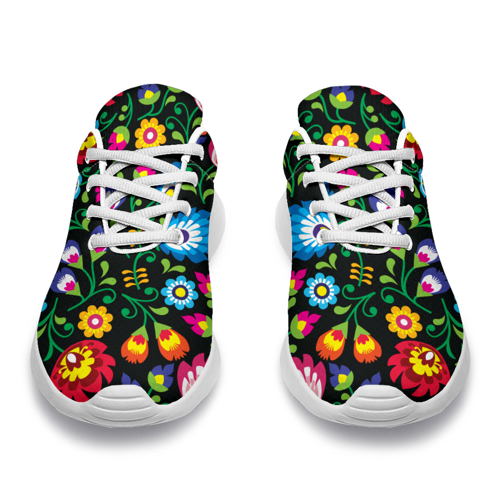 Floral sport sneakers