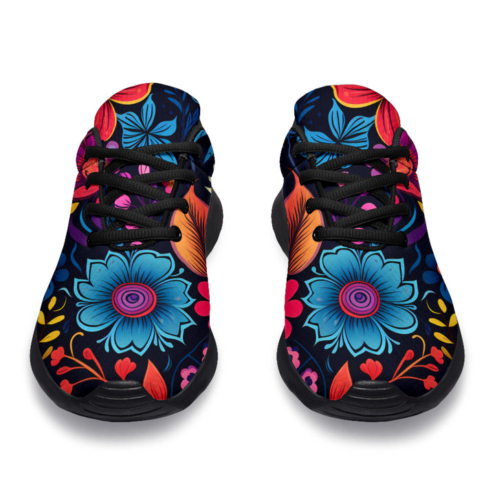 Happy flowers sport sneakers