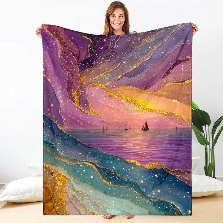 Sunset Premium Blanket