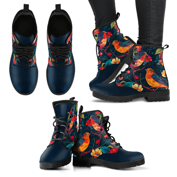 Floral Birds Boots