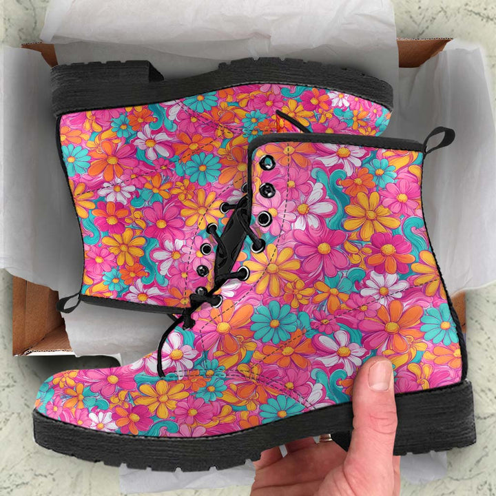 Hippie Floral Classic Boots