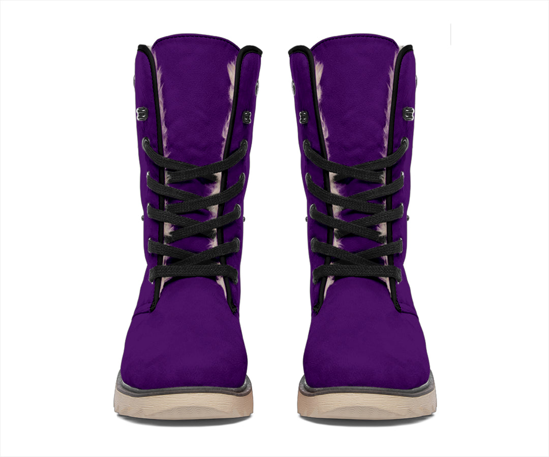 Purple Polar Boots