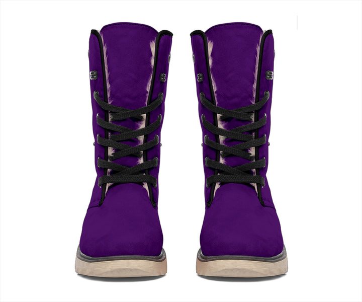 Purple Polar Boots