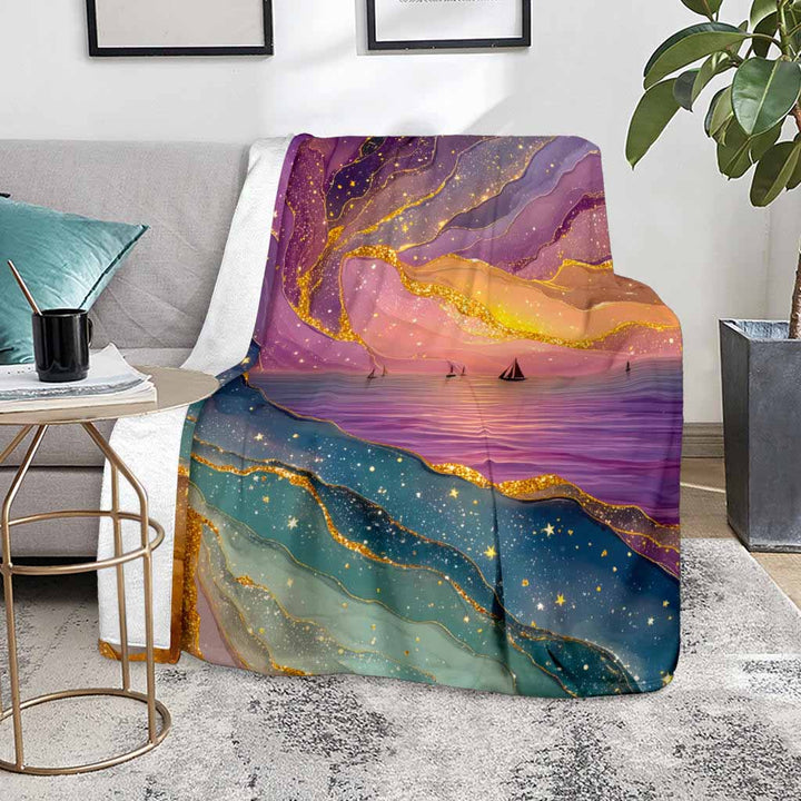 Sunset Premium Blanket