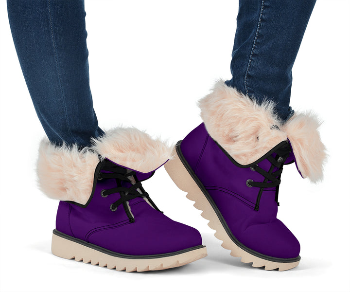 Purple Polar Boots