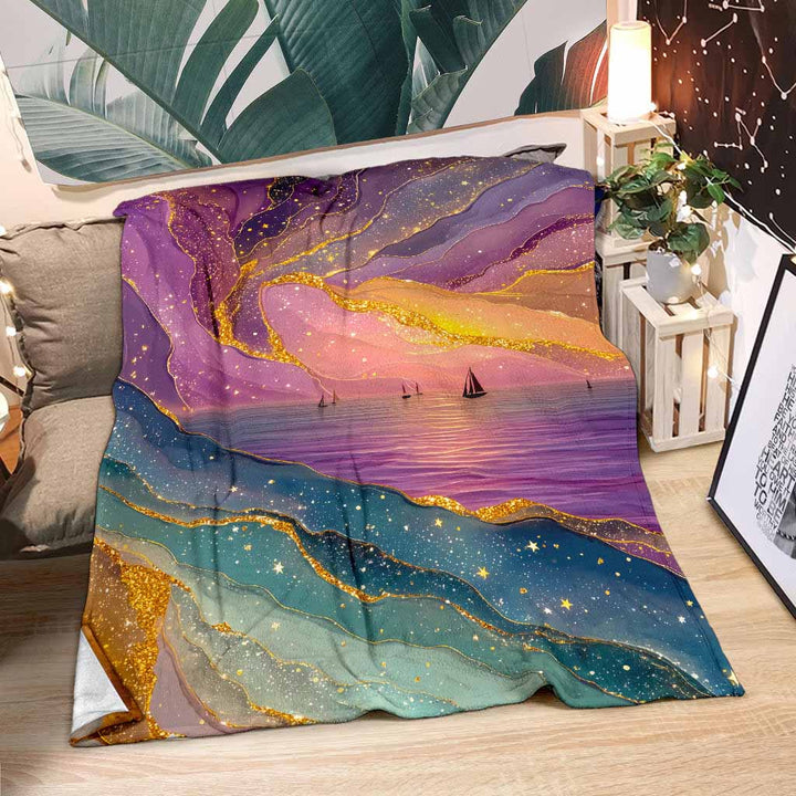Sunset Premium Blanket