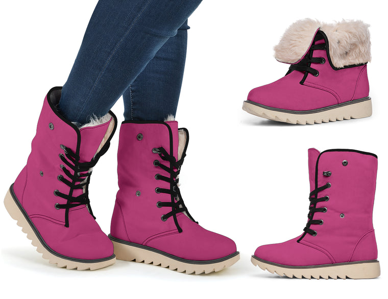 Pink Polar Boots