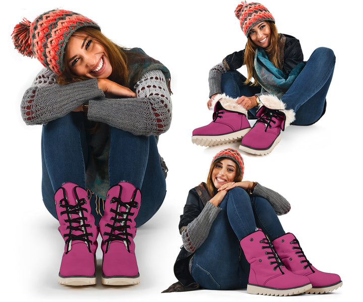 Pink Polar Boots
