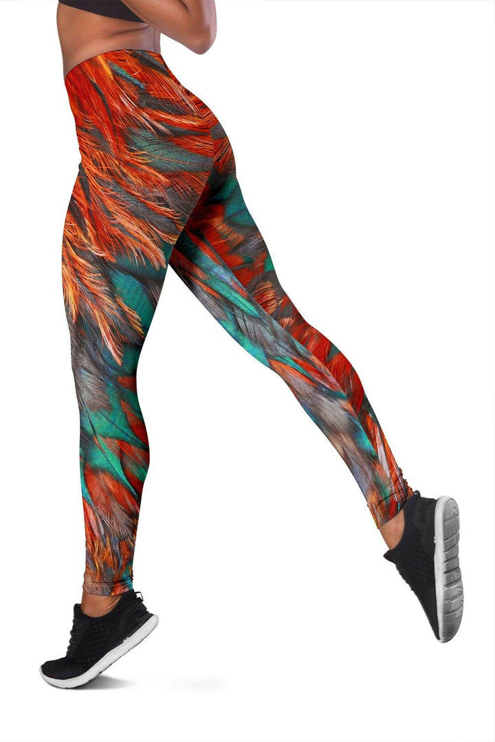 Apparel - Flame Feathers Women's Leggings