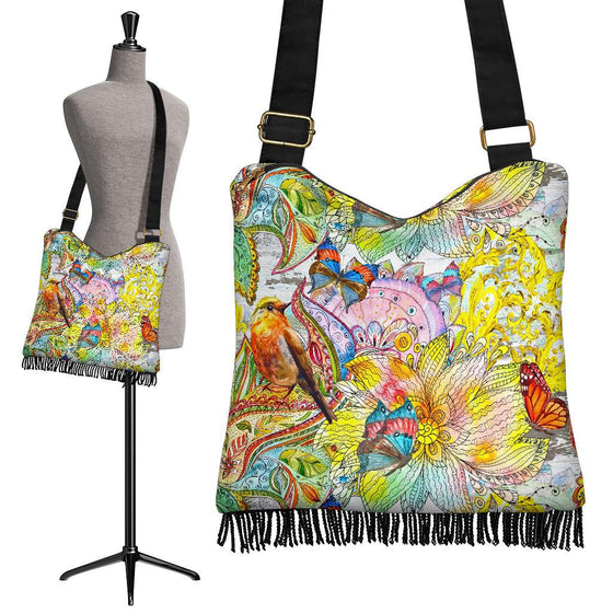 Bags - Colors Of Spring Crossbody Bag