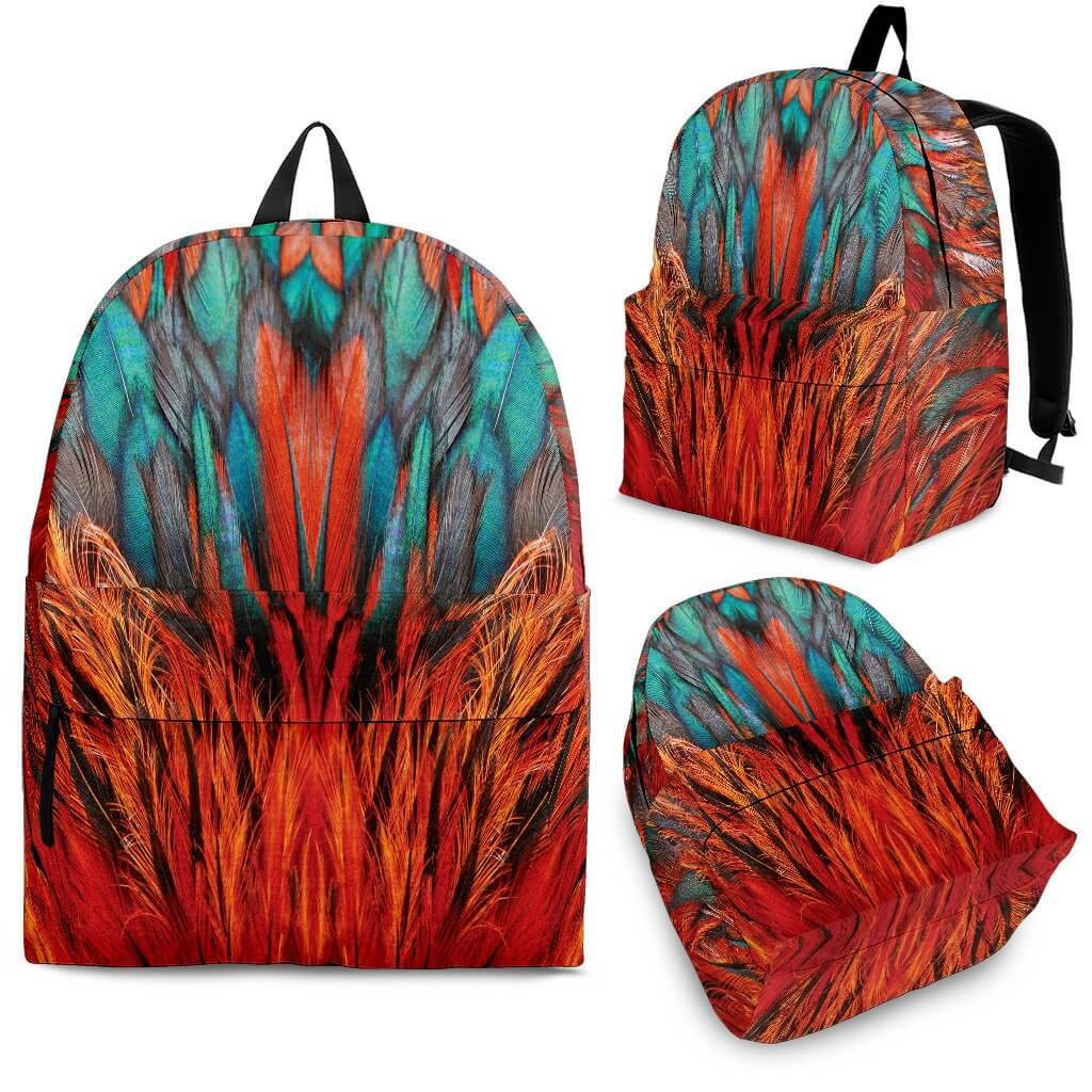 Bags - Flame Feathers Backpack