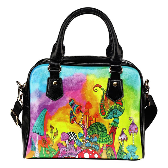 Bags - Magic Mushroom Shoulder Handbag