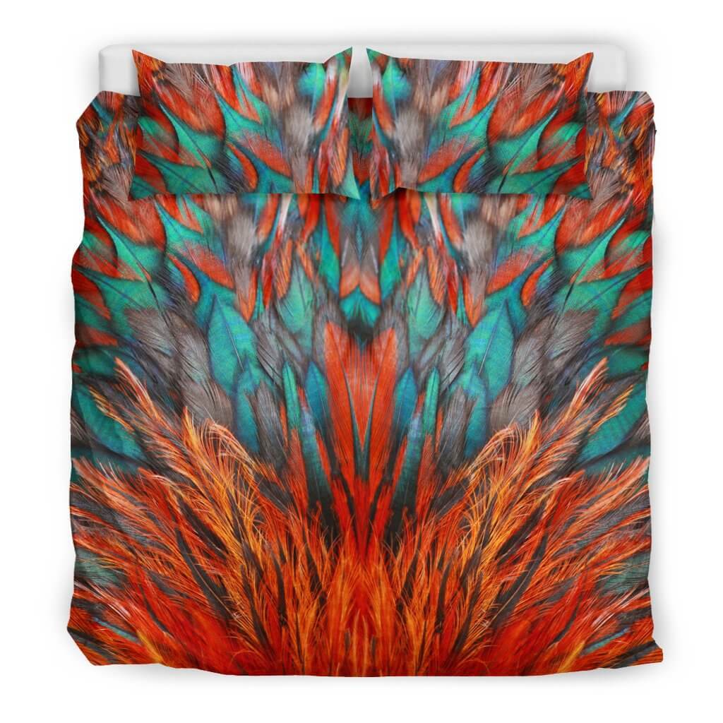Bedding Set - Flame Feathers Bedding Set
