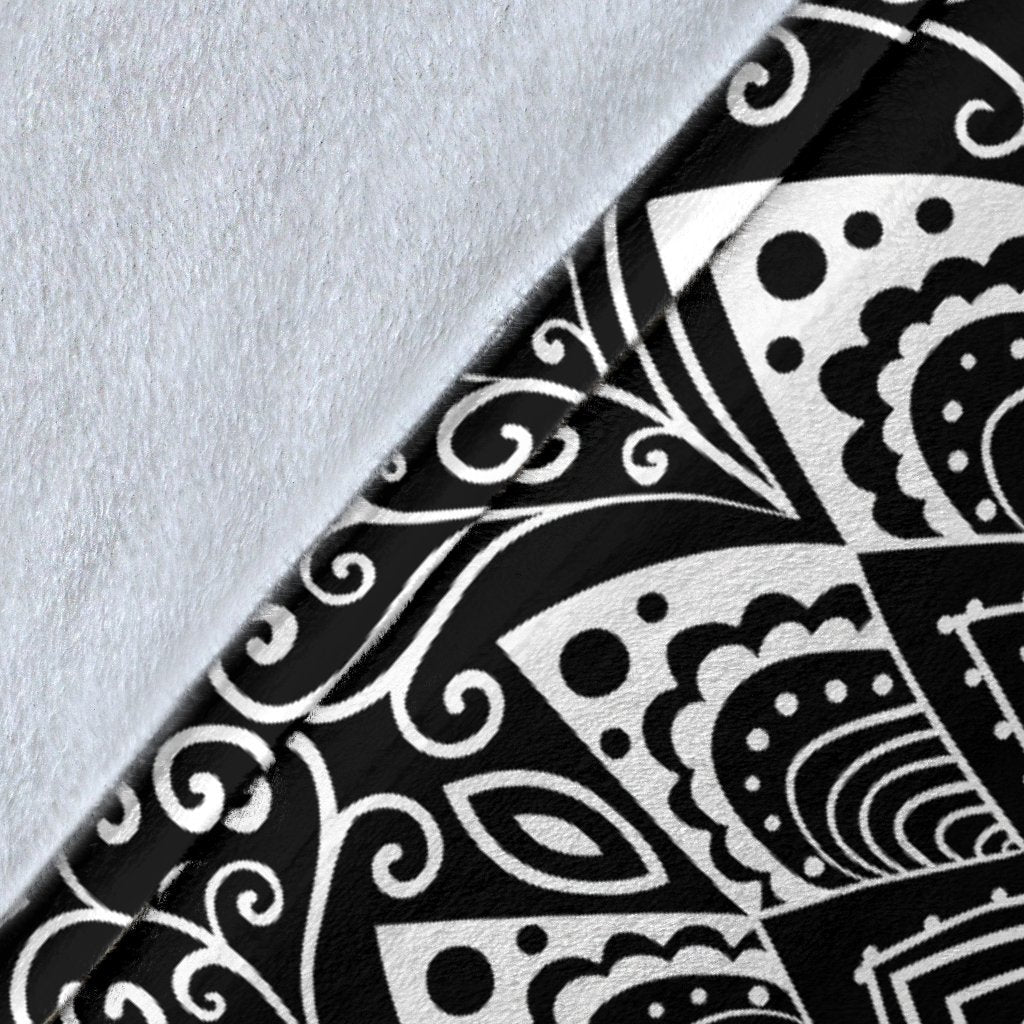 Black And White Premium Blanket