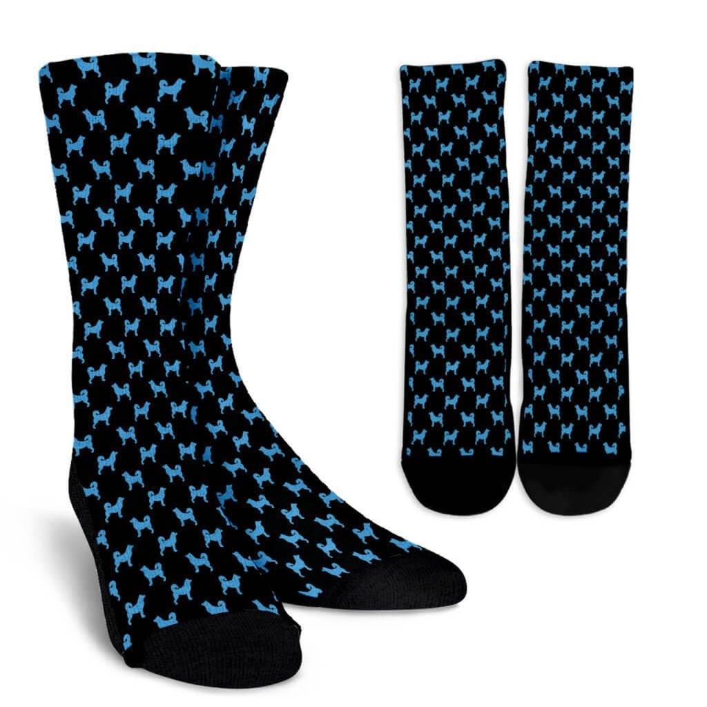 Blue Dogs Socks