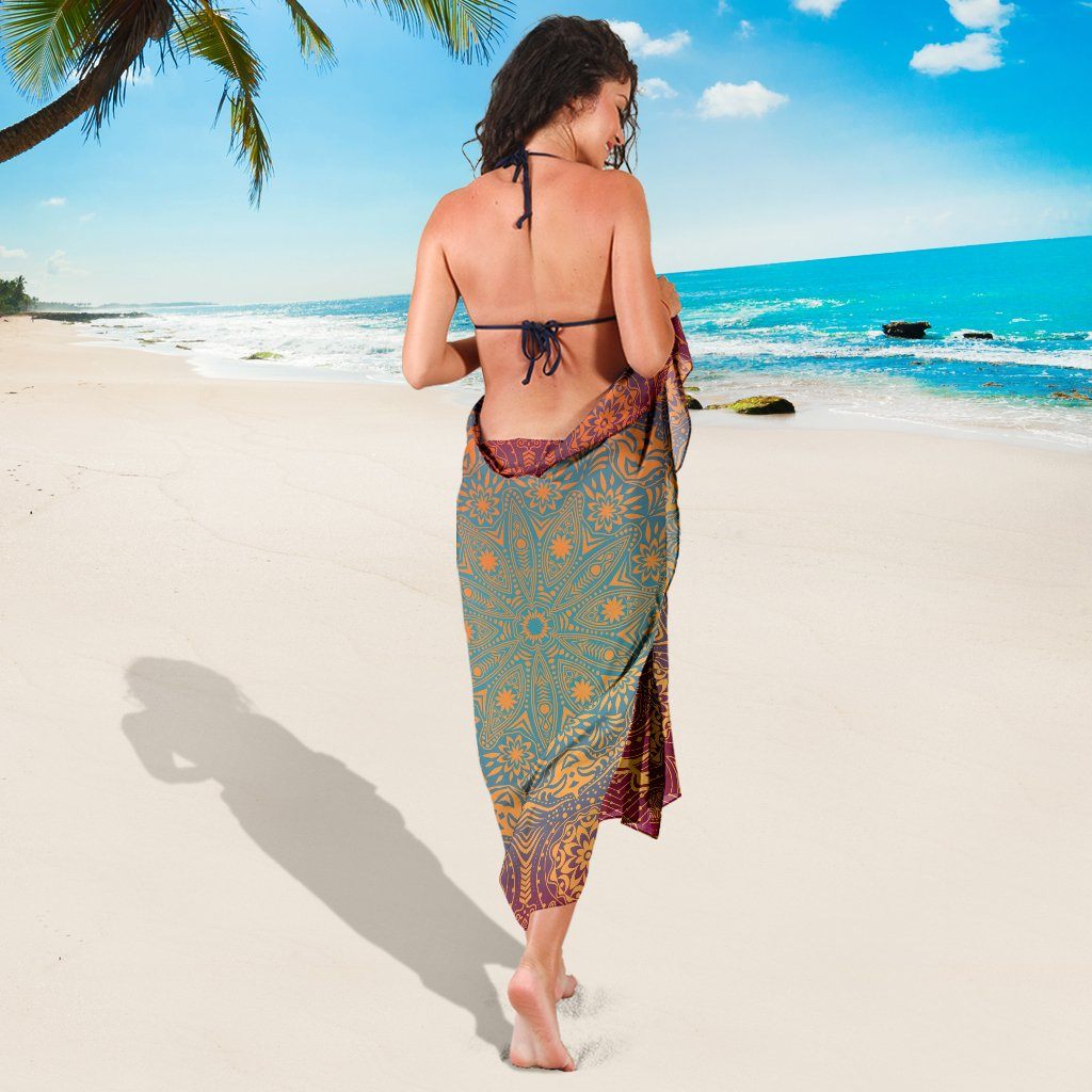 Bright Your Day Mandala Sarong