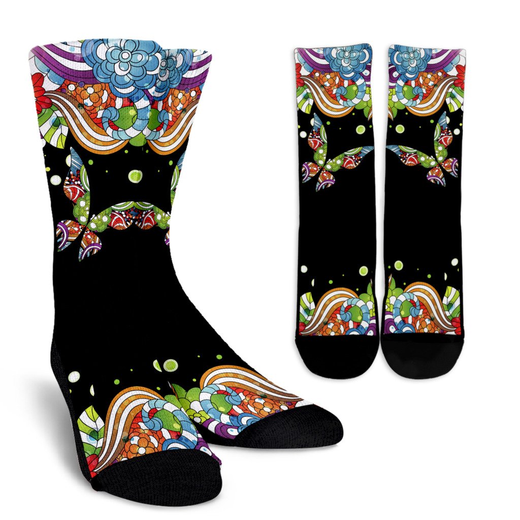 Butterfly Story Socks