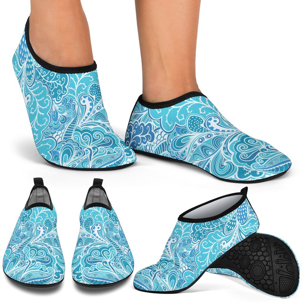 Calm In Blue Aqua Shoes