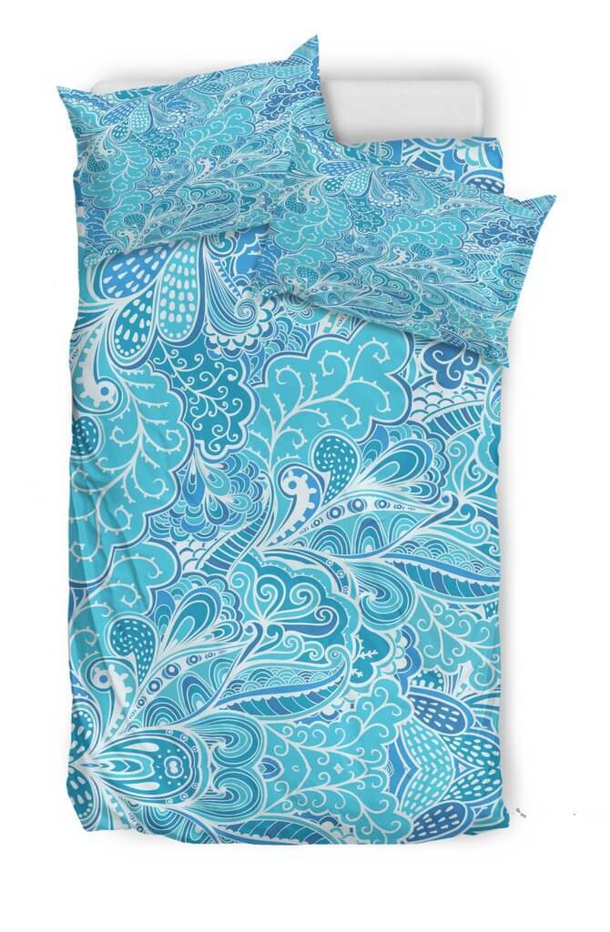 Calm In Blue Bedding