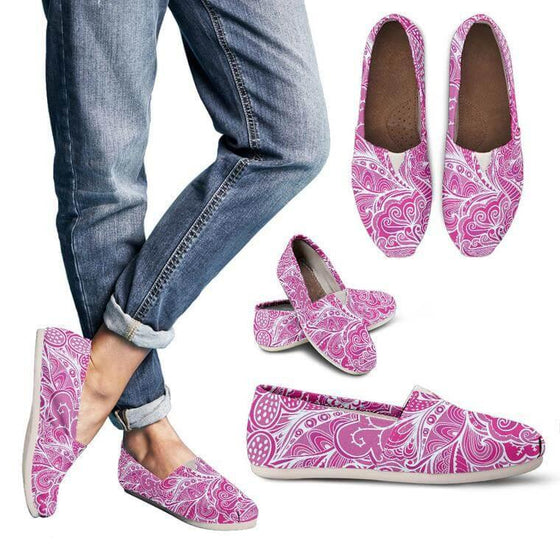 Calm In Pink Casual Shoes