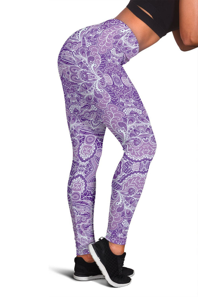 Calm In Purple Women's Leggings - Your Amazing Design