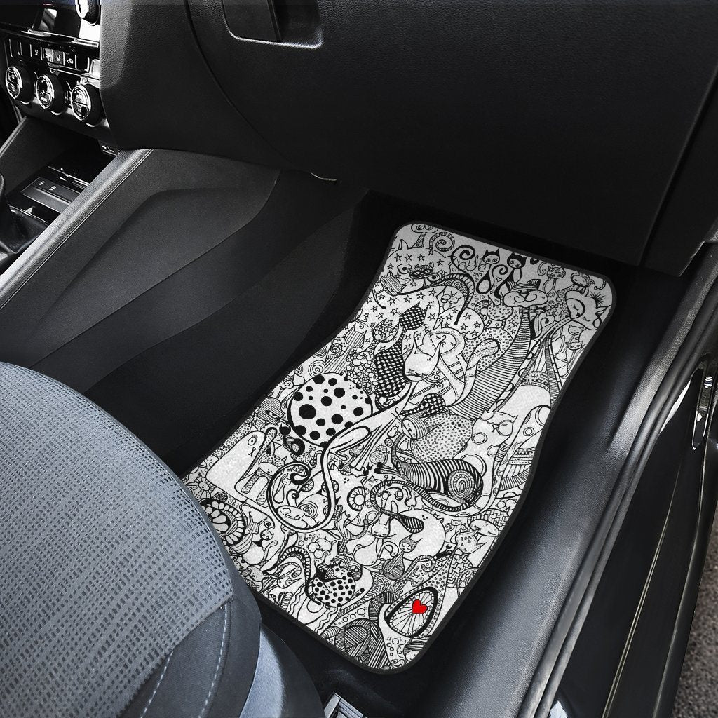 Cats Story Car Floor Mats