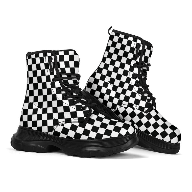 Chess Chunky Boots